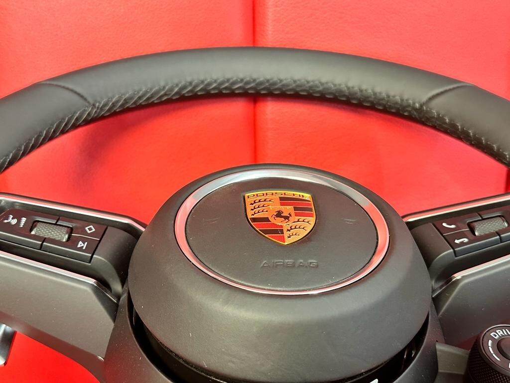 PORSCHE 992 SPORT LEDER LENKRAD KOMPLET PORSCHE STEERING WHEEL COMPLET ORIGINAL - Obrázek 16
