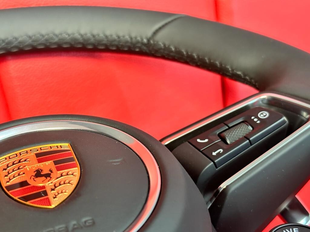 PORSCHE 992 SPORT LEDER LENKRAD KOMPLET PORSCHE STEERING WHEEL COMPLET ORIGINAL - Obrázek 23