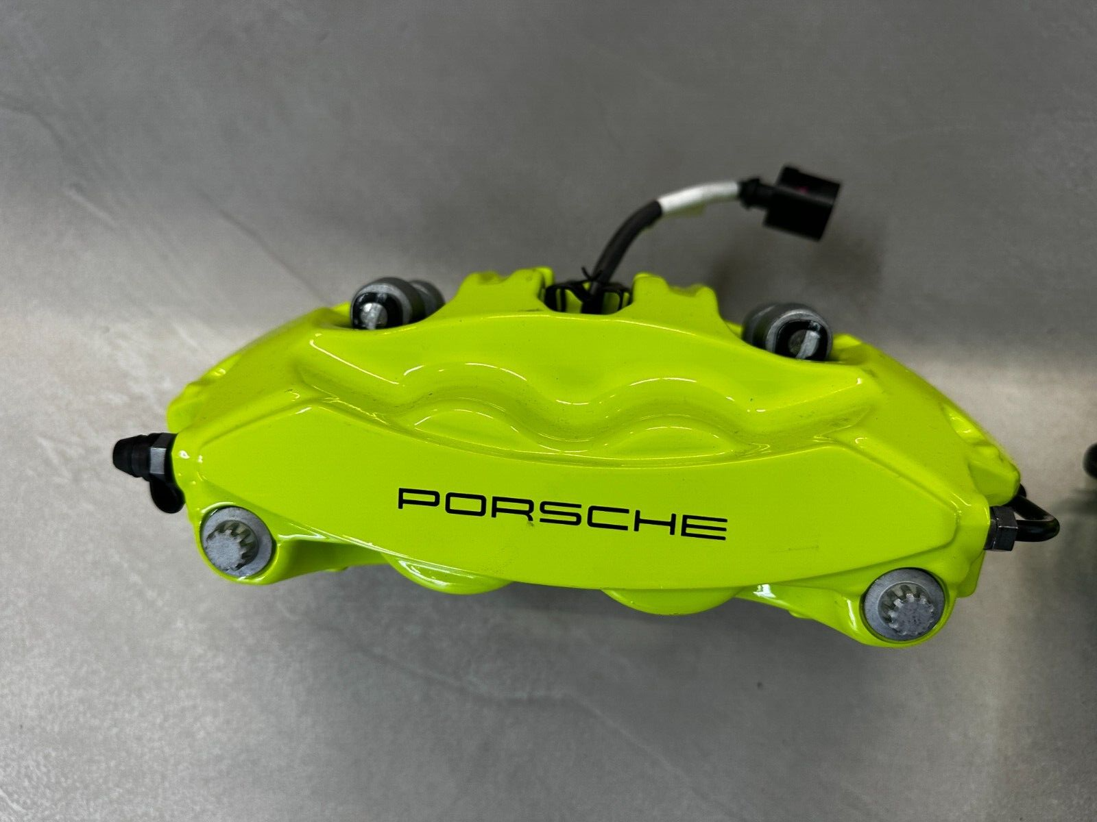 PORSCHE BRAKE CALIPERS GREEN REAR SET L+R COMPLETE 9Y0615403DE+9Y0615404DE NEW ! - Obrázek 13