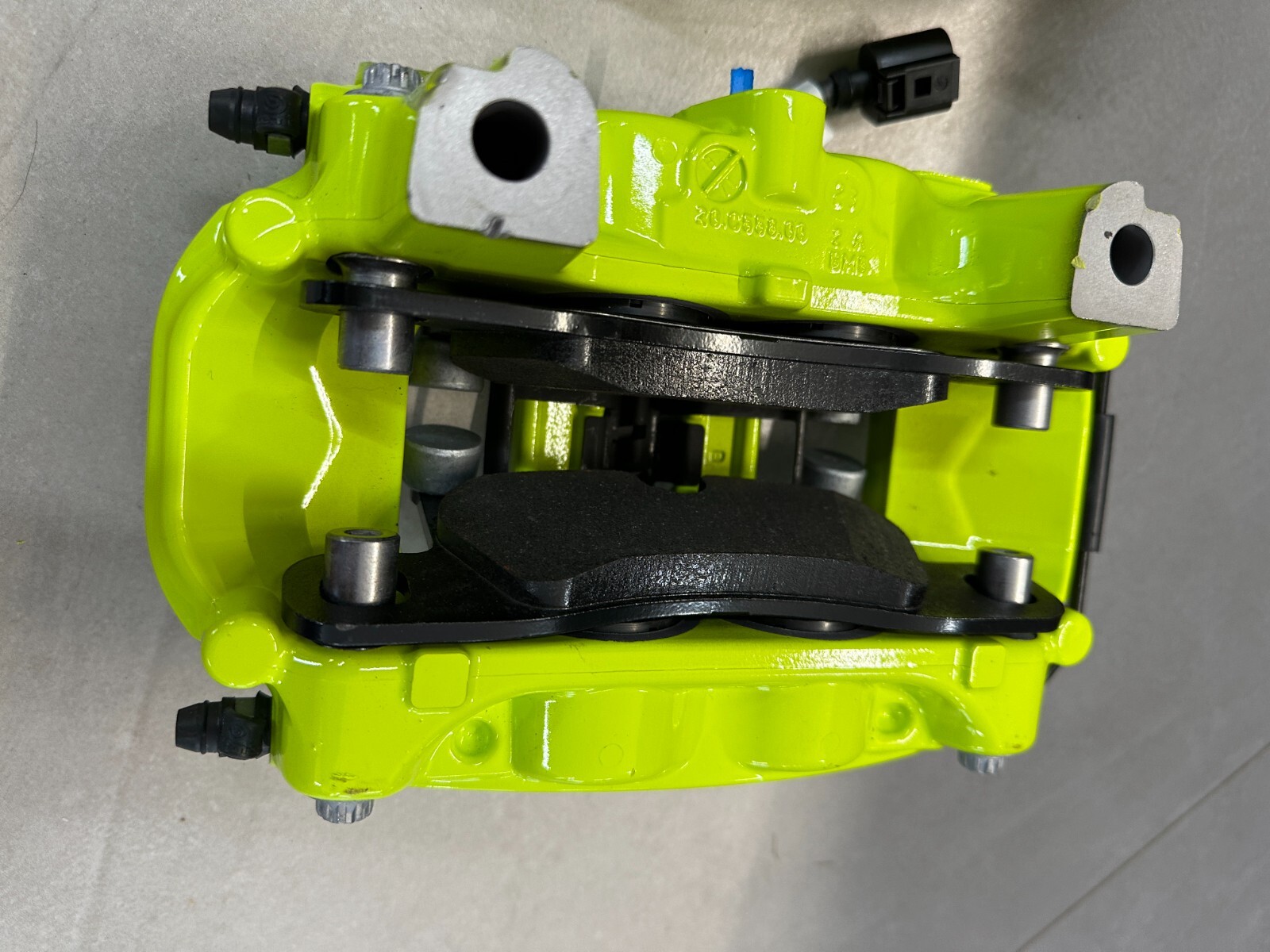 PORSCHE BRAKE CALIPERS GREEN REAR SET L+R COMPLETE 9Y0615403DE+9Y0615404DE NEW ! - Obrázek 18