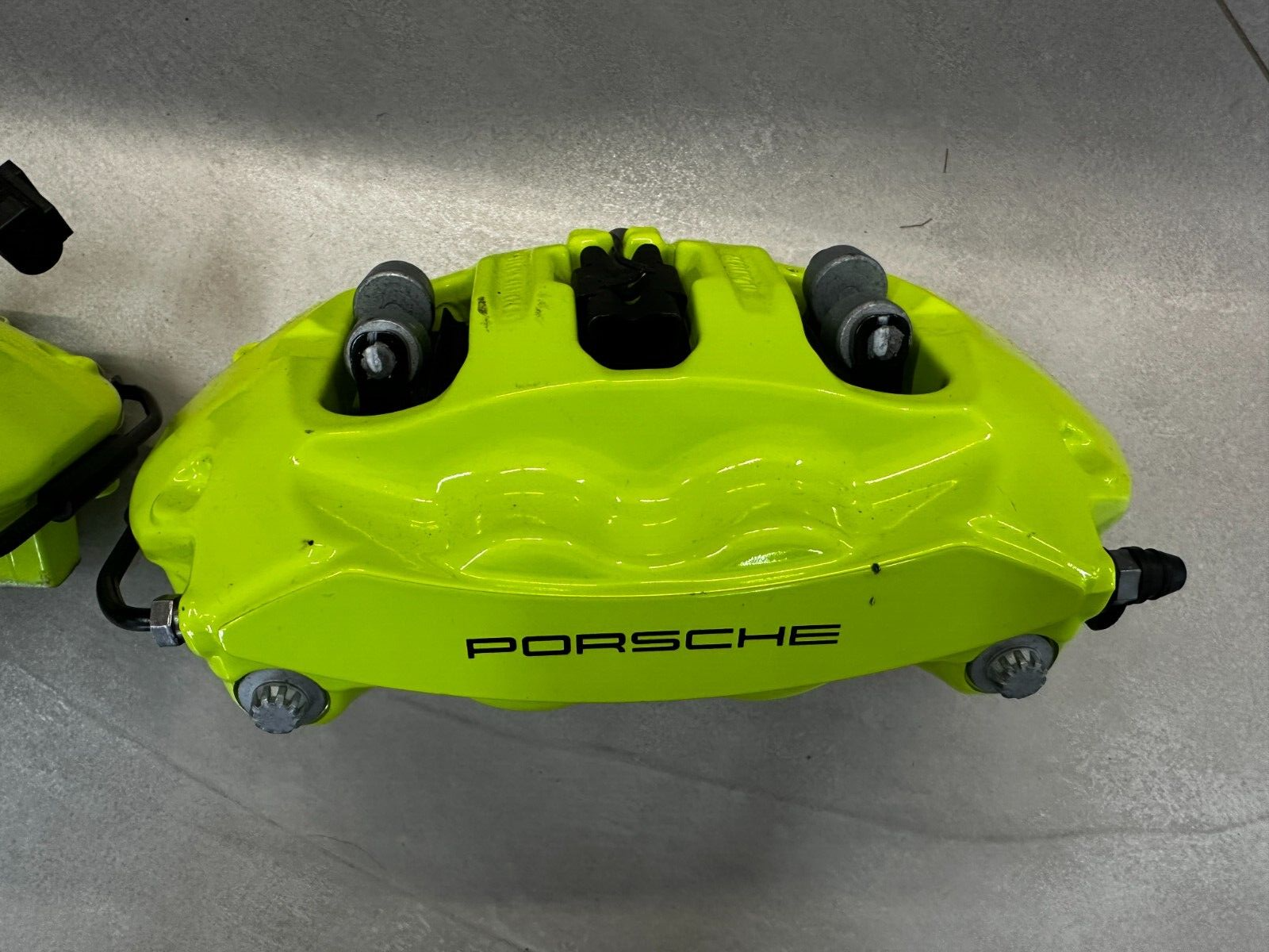 PORSCHE BRAKE CALIPERS GREEN REAR SET L+R COMPLETE 9Y0615403DE+9Y0615404DE NEW ! - Obrázek 22