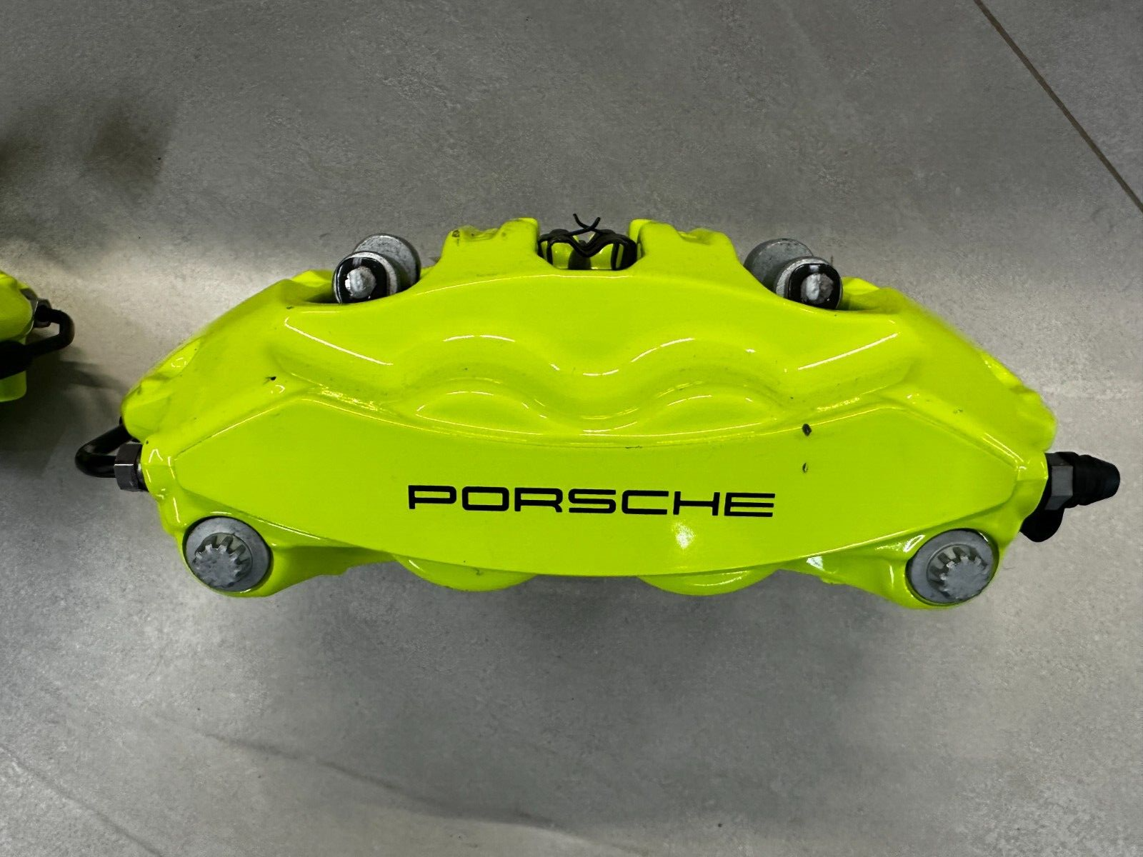 PORSCHE BRAKE CALIPERS GREEN REAR SET L+R COMPLETE 9Y0615403DE+9Y0615404DE NEW ! - Obrázek 7