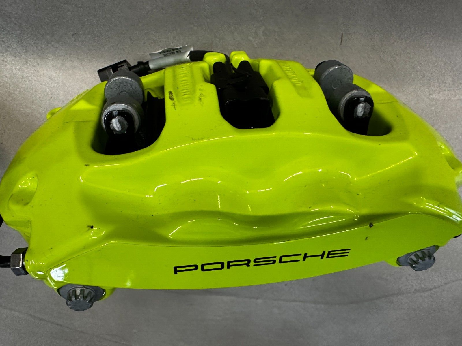 PORSCHE BRAKE CALIPERS GREEN REAR SET L+R COMPLETE 9Y0615403DE+9Y0615404DE NEW ! - Obrázek 8