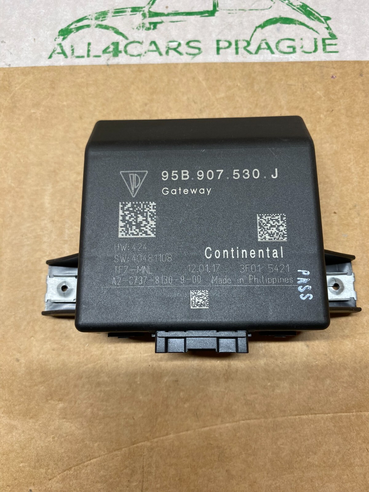 PORSCHE CAYENNE, 718 BOXTER STEUERGERAT FUR GATEWAY 95B907530J ORIGINAL NEU!!! - Obrázek 3