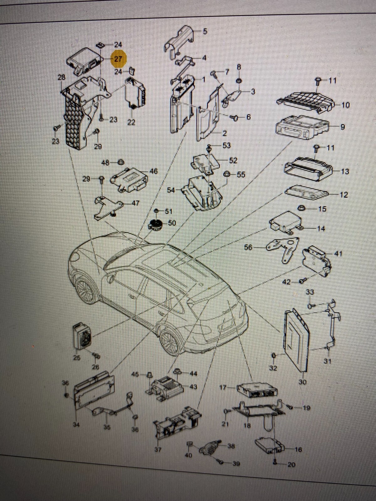 PORSCHE CAYENNE, 718 BOXTER STEUERGERAT FUR GATEWAY 95B907530J ORIGINAL NEU!!! - Obrázek 9