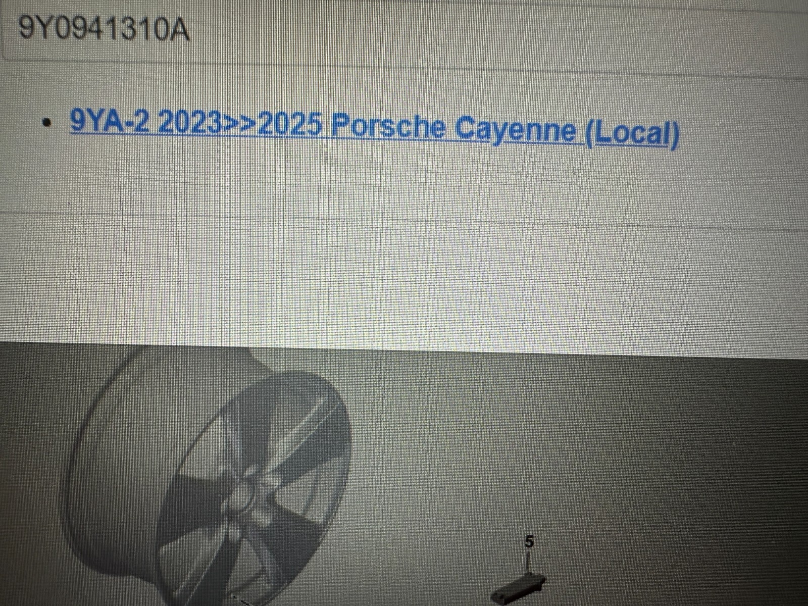 PORSCHE CAYENNE 9YA-2 HÖHENSENSOR NIVEAU REGULIERUNG 9Y0941310A ORIG.NEU!!! - Obrázek 4