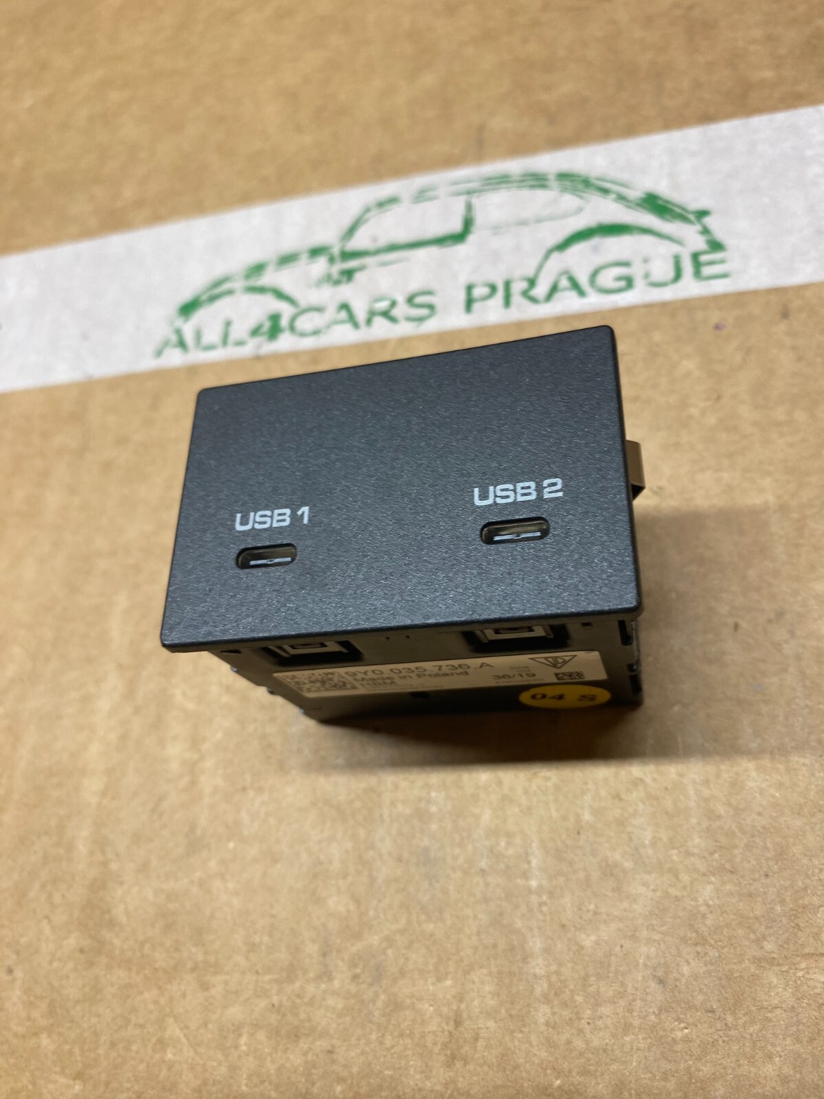 PORSCHE CAYENNE MACAN MULTIMEDIA SCHNITTSTELLE USB-C BUCHSEN 9Y0035736A Fast Neu - Obrázek 8