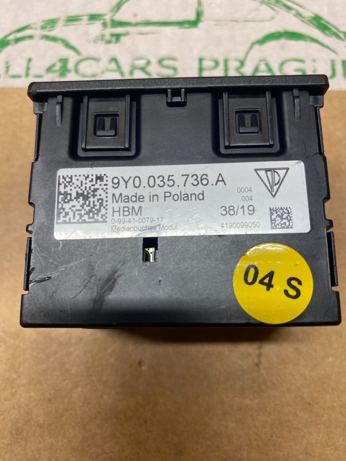 PORSCHE CAYENNE MACAN MULTIMEDIA SCHNITTSTELLE USB-C BUCHSEN 9Y0035736A Fast Neu - Obrázek 9