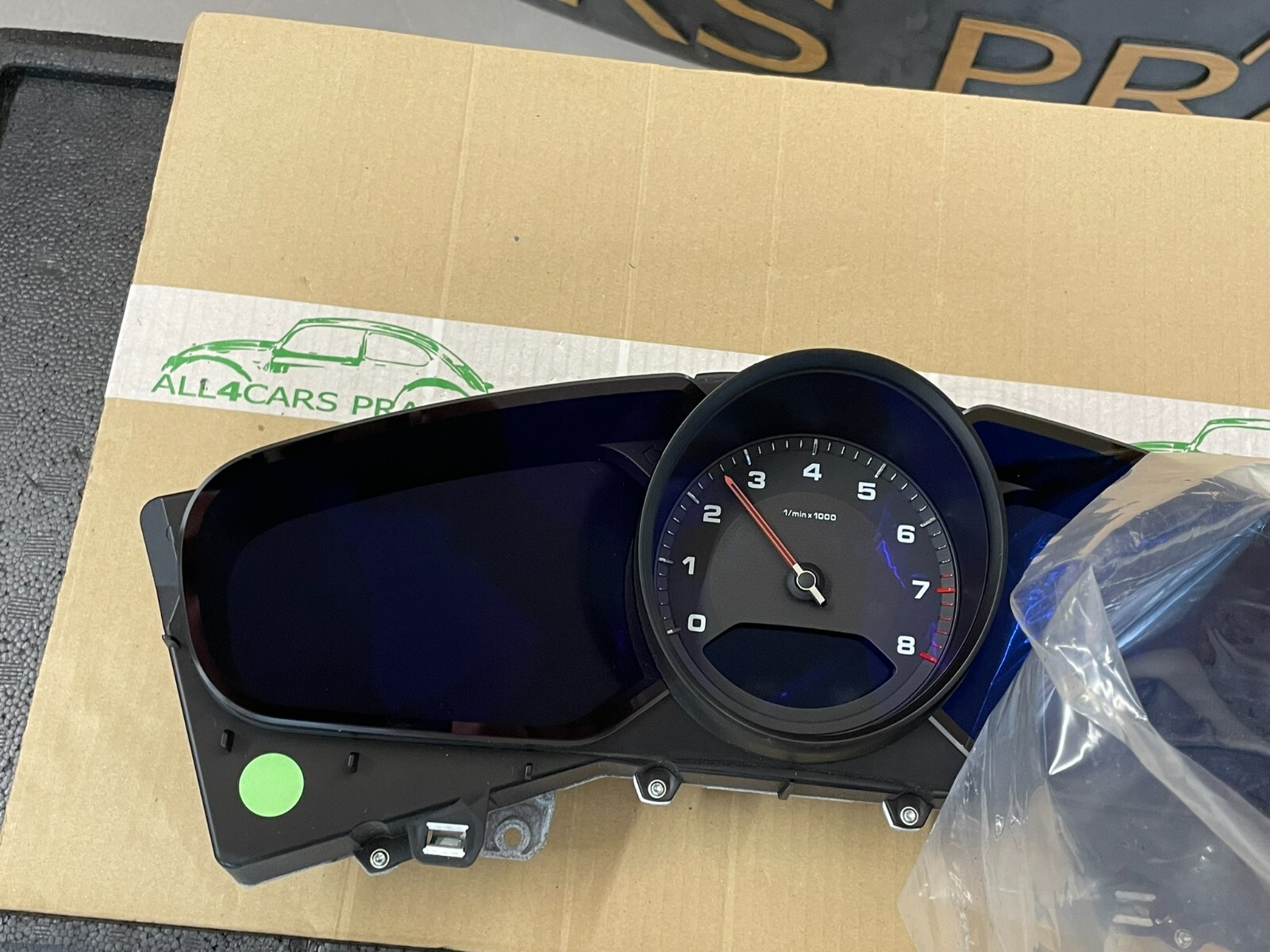 PORSCHE CAYENNE TACHOMETER KOMBIINSTRUMENT CLUSTER 9Y0920935A 6N3 ORIG.NEU 0 KM - Obrázek 16