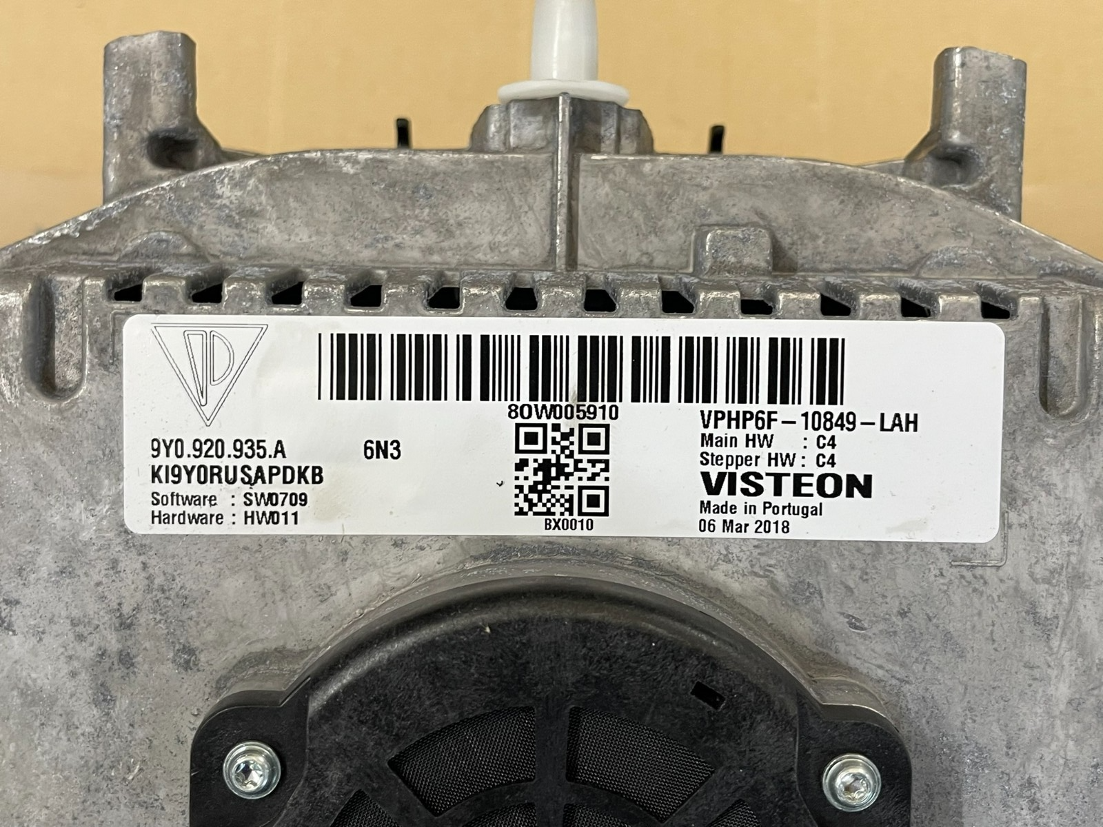 PORSCHE CAYENNE TACHOMETER KOMBIINSTRUMENT CLUSTER 9Y0920935A 6N3 ORIG.NEU 0 KM - Obrázek 3