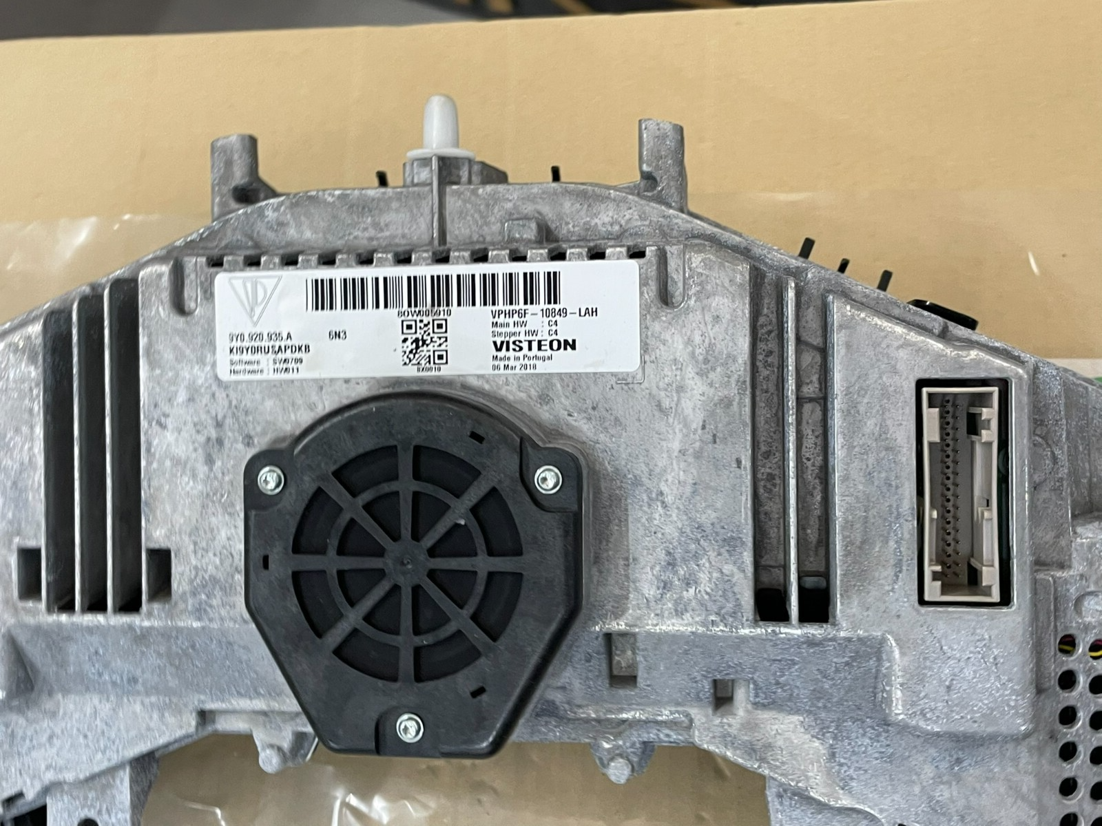 PORSCHE CAYENNE TACHOMETER KOMBIINSTRUMENT CLUSTER 9Y0920935A 6N3 ORIG.NEU 0 KM - Obrázek 24