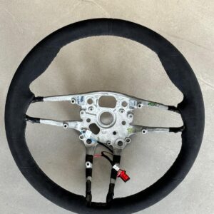 PORSCHE GTS LEERES RAHMEN BEHEIZT LENKRAD SCHWARZ ALCANTARA LEDER NEU