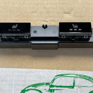 PORSCHE TAYCAN SCHALTER SITZHEIZUNG HINTEN 9J1919709B FAST NEU DEM V TEST WAGEN