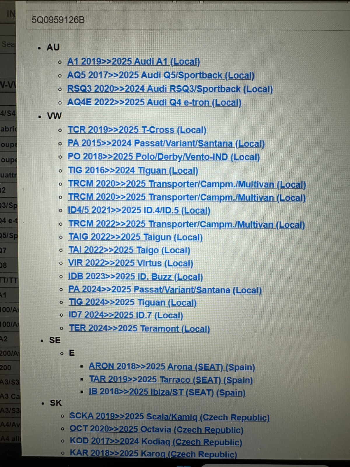 SKODA 5Q0959126B KLIMAANLAGE DRUCKSCHALTER ORIGINAL SKODA TEIL 5Q0 959 126 B NEU - Obrázek 17