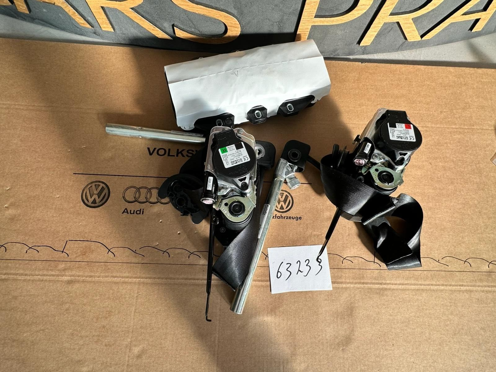 SKODA ENYAQ SICHERHEITSGURT VORN 5LA857705E + 5LA857706E +AIRBAG 5LA880204D NEU - Obrázek 13