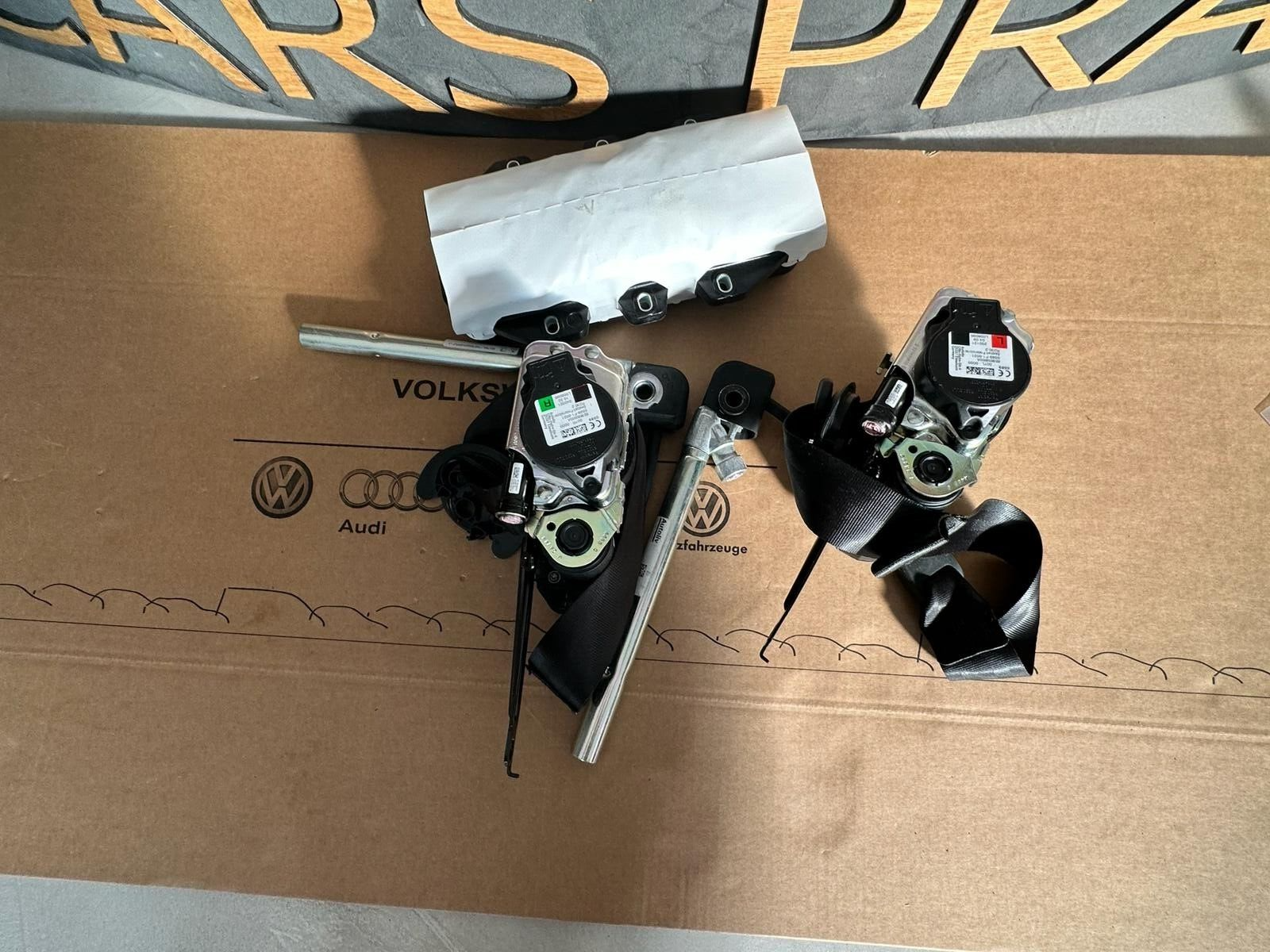 SKODA ENYAQ SICHERHEITSGURT VORN 5LA857705E + 5LA857706E +AIRBAG 5LA880204D NEU - Obrázek 5