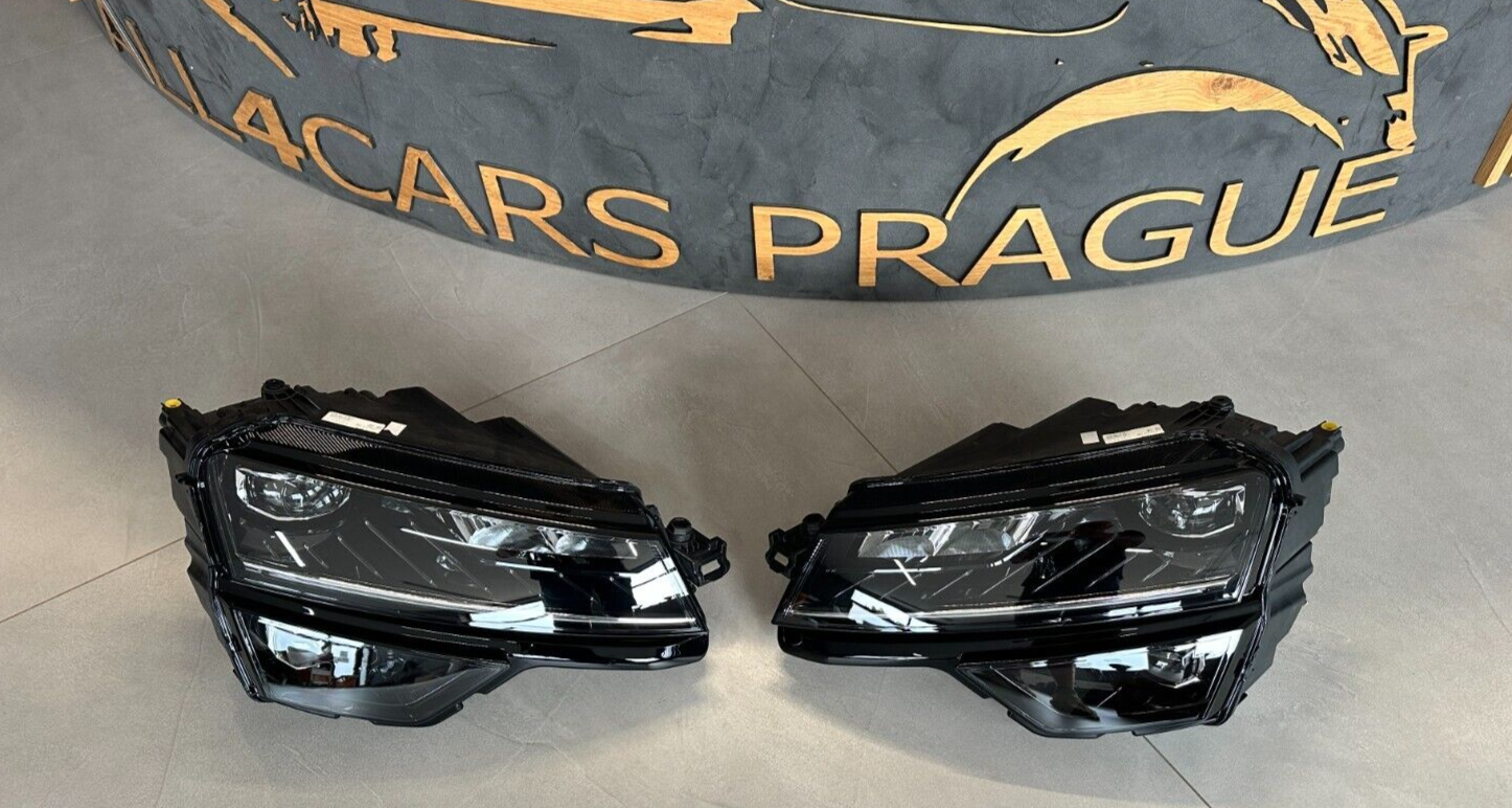 SKODA KAROQ HEADLIGHTS SET L+R 57B941015D-57B941016D FAST NEU DEM TEST CAR ORIG!