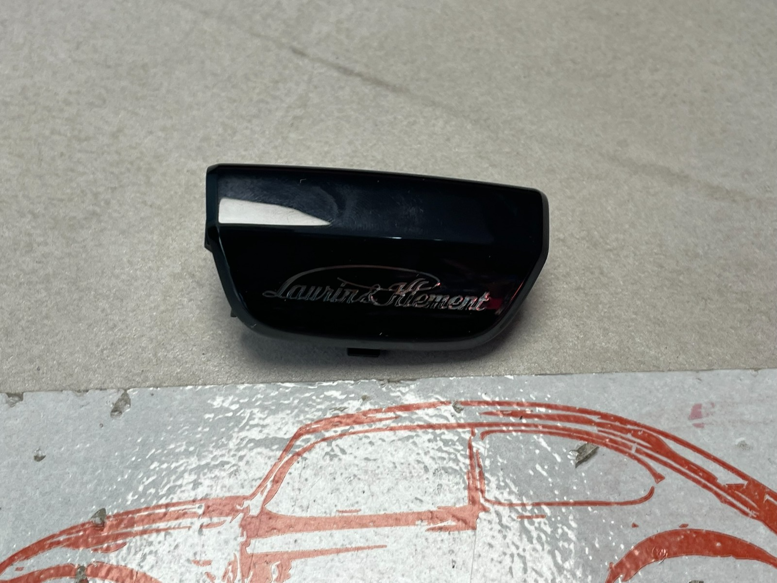 ŠKODA L&K-PLAKETTE FÜR ŠKODA 2-SPEICHEN-LENKRAD 5LA419685B ORIG.ŠKODA FAST NEU - Obrázek 6