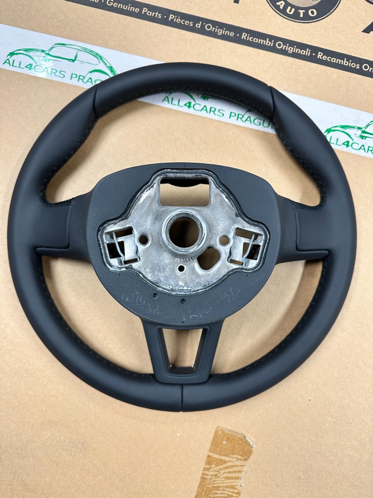 SKODA OCTAVIA III LENKRAD SCHALTWIPPEN MULTFUNKTION LEDER 3V0 ORIG.NEU!! - Obrázek 19