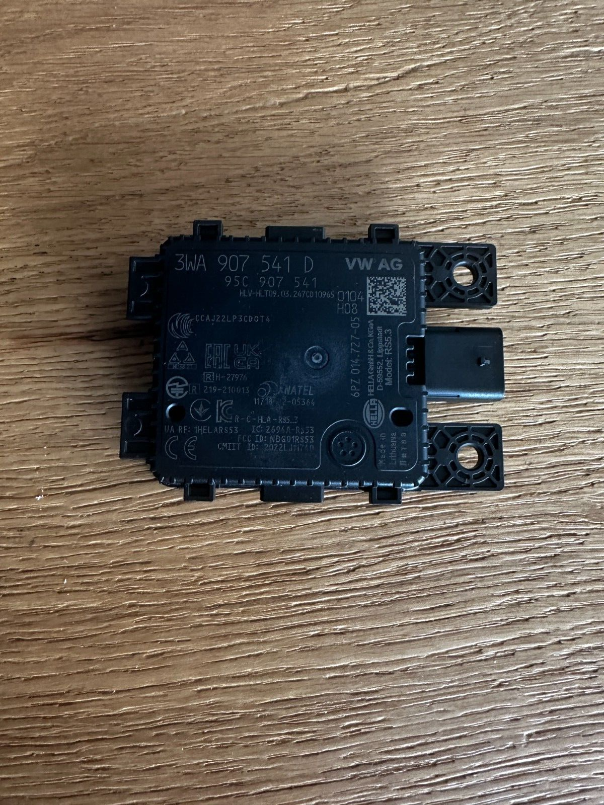 SKODA SUPERB KODIAQ 2024 ACC RADARSENSOR ABSTANDSREGELUNG 3WA907541D ORIG.NEU !! - Obrázek 9