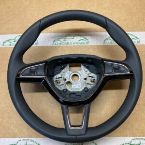 SKODA SUPERB KODIAQ LENKRAD DSG SCHWARZES LEDER +MULTIFUNCTION 3V0419091S