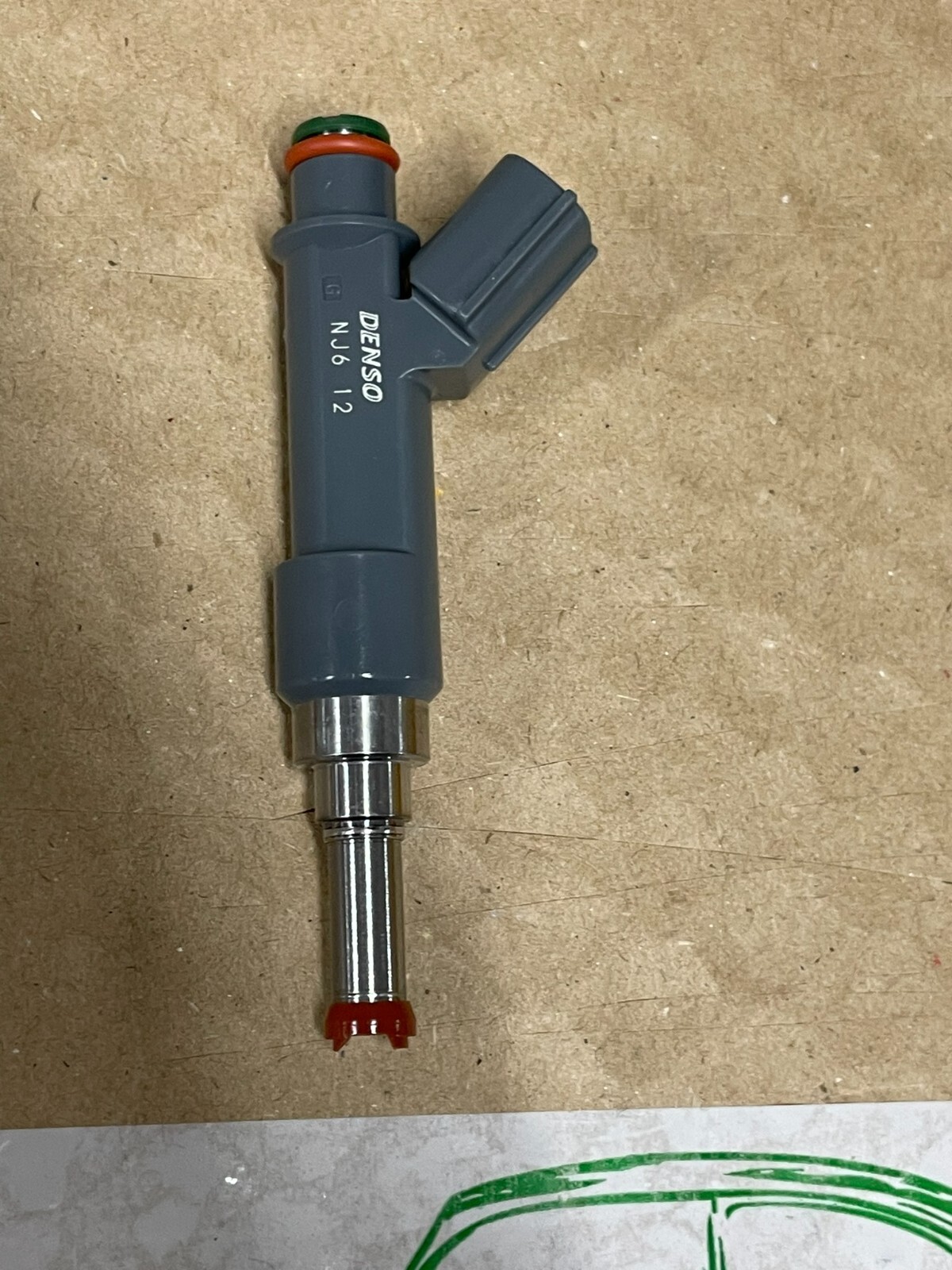 TOYOTA C-HR , COROLLA BENZIN EINSPRITZDÜSE, INJEKTOR 23250-0T110 NJ612 ORIG.NEU - Obrázek 4