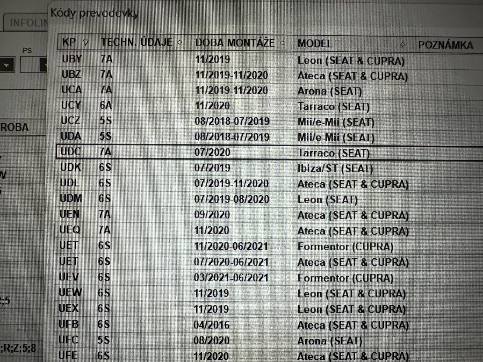 UDC - AUDI VW SKODA SEAT 7 GANG AUTOMATIKGETRIEBE UDC GETRIEBE CODE: UDC OE NEW - Obrázek 23
