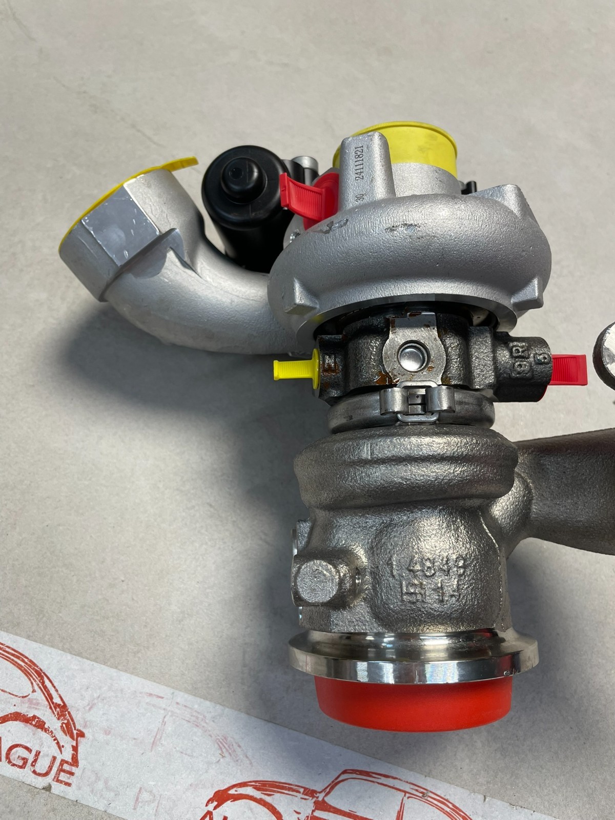 VW ARTEON , VW PASSAT TURBOLADER 1.4 TSI 04E145715P = 04E145793P ORIG NEU !! - Obrázek 11