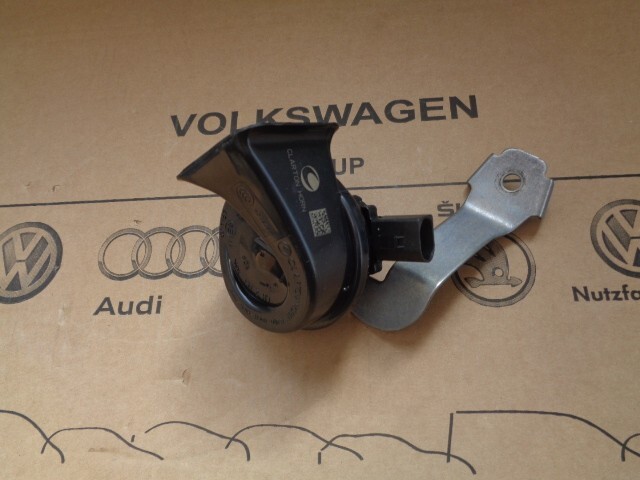 VW FANFARE SIGNALHORN 1K0951223A 5C0951223C Fast Neu demont v Test Wagen Orig.! - Obrázek 5