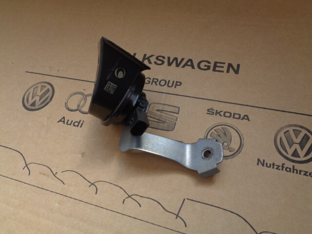 VW FANFARE SIGNALHORN 1K0951223A 5C0951223C Fast Neu demont v Test Wagen Orig.! - Obrázek 6