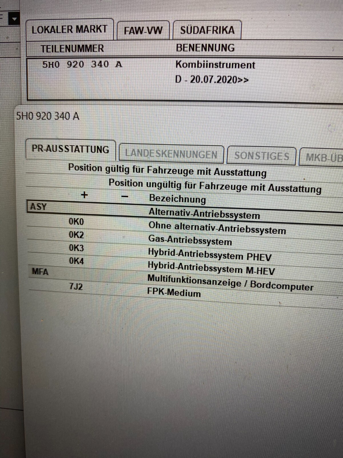 VW GOLF 8 2020-2021 VIRTUAL COCKPIT 5H0920340A+DISPLAY LCD 10ZOLL 5H0919605B NEU - Obrázek 15
