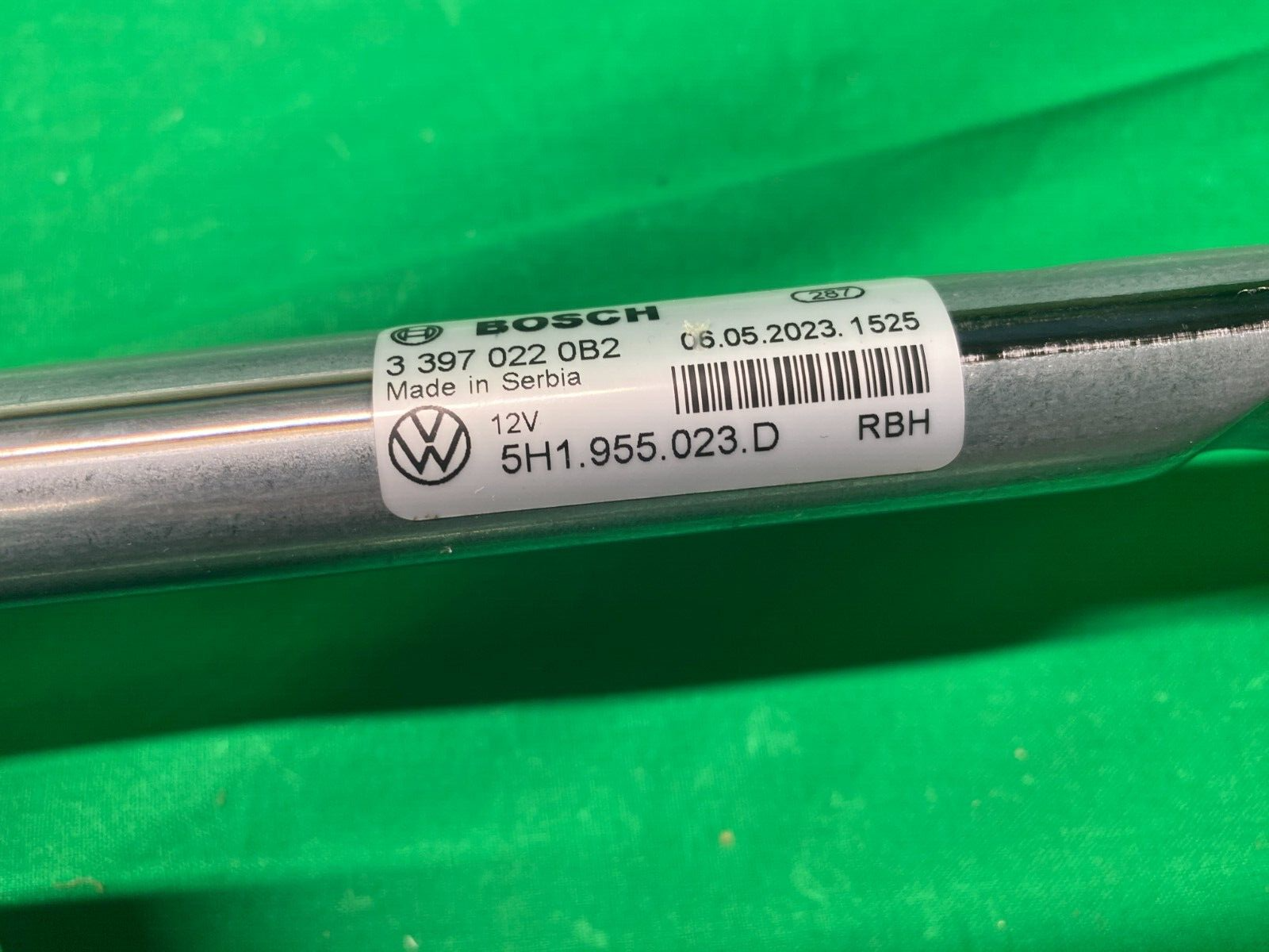 VW GOLF 8 WISCHERMOTOR GESTÄNGE VORNE 5H1955023D 5H1955119B KOMPLET NEU VW TEIL - Obrázek 11