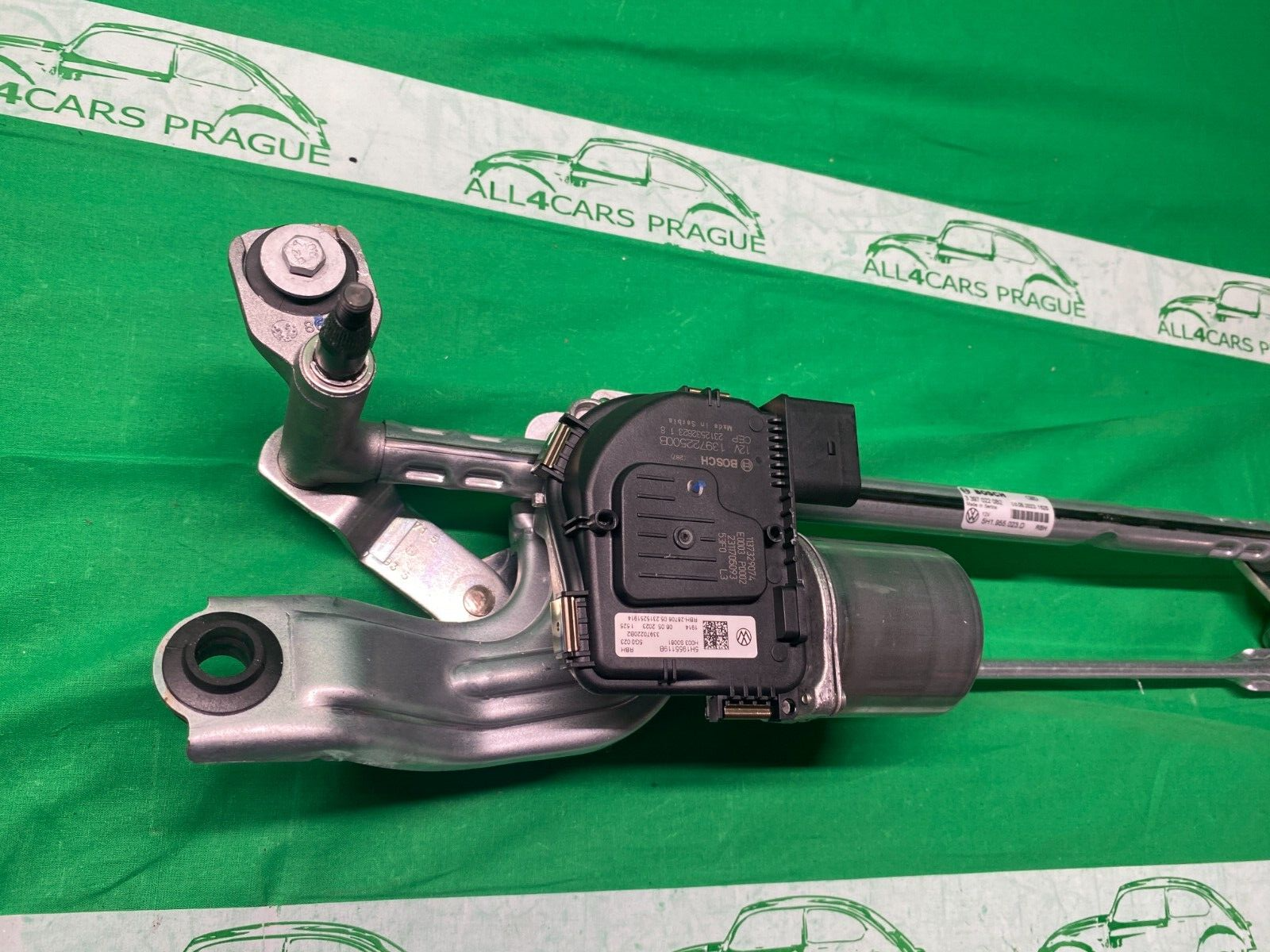 VW GOLF 8 WISCHERMOTOR GESTÄNGE VORNE 5H1955023D 5H1955119B KOMPLET NEU VW TEIL - Obrázek 6