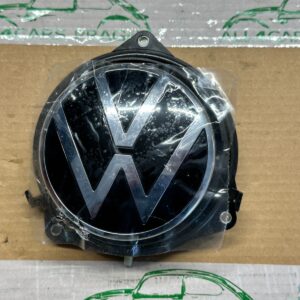 VW GOLF HECKKLAPPE ÖFFNER TASTER MIT EMBLEM VW 5G9827469D ORIGINAL NEU VW TEIL