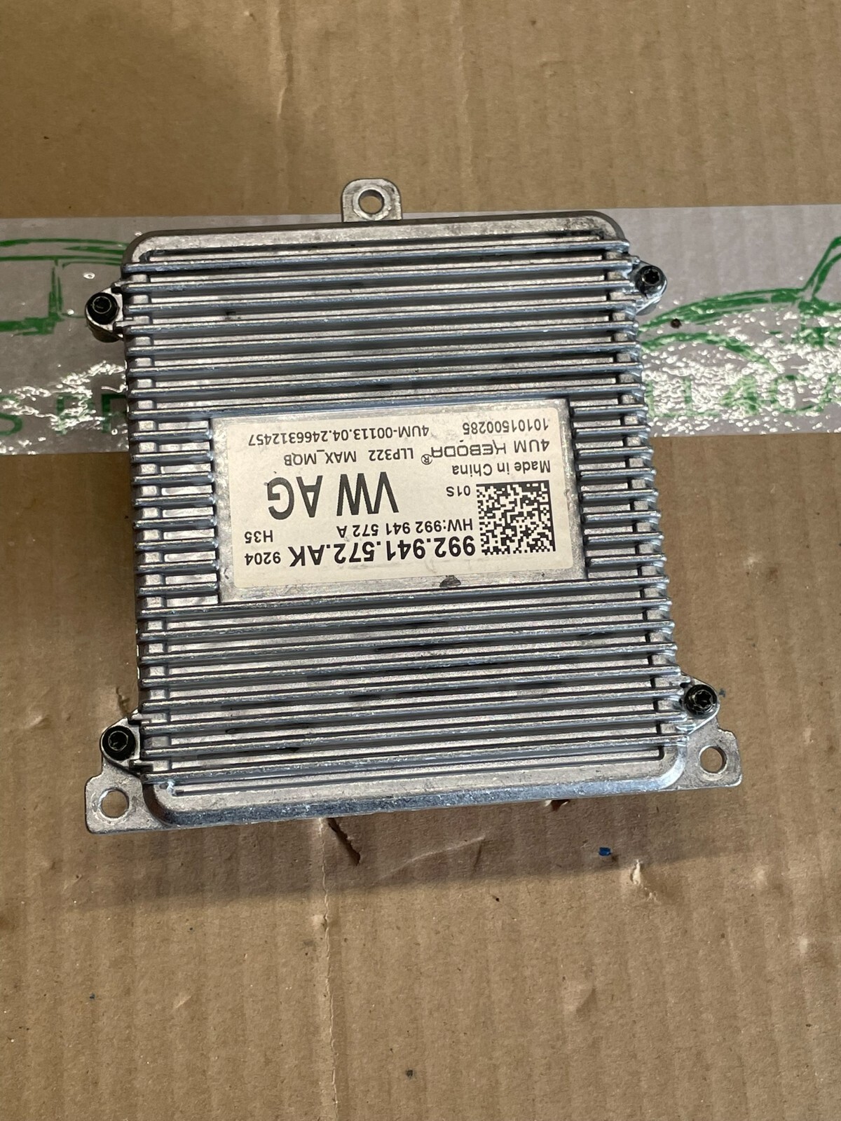 VW GOLF SEAT LEON FORMENTOR SCHEINWERFER STEUERGERÄT LEISTUNGSMODUL 992941572AK - Obrázek 8