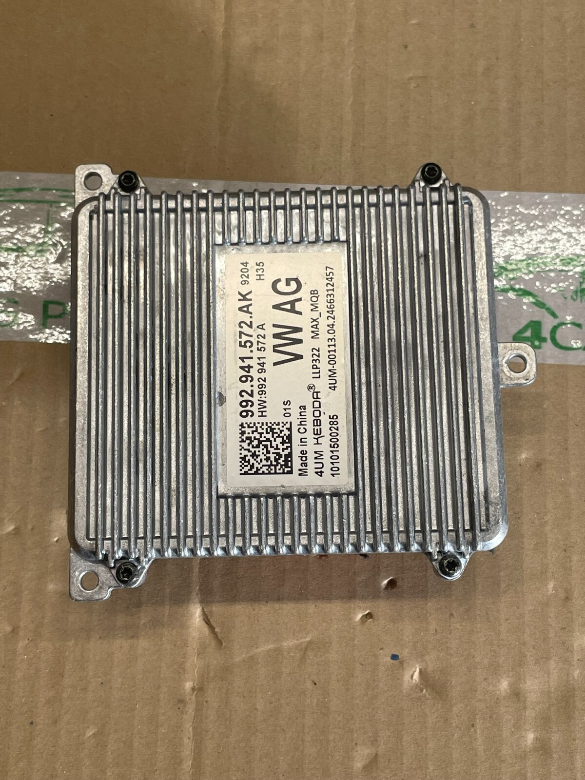 VW GOLF SEAT LEON FORMENTOR SCHEINWERFER STEUERGERÄT LEISTUNGSMODUL 992941572AK - Obrázek 9