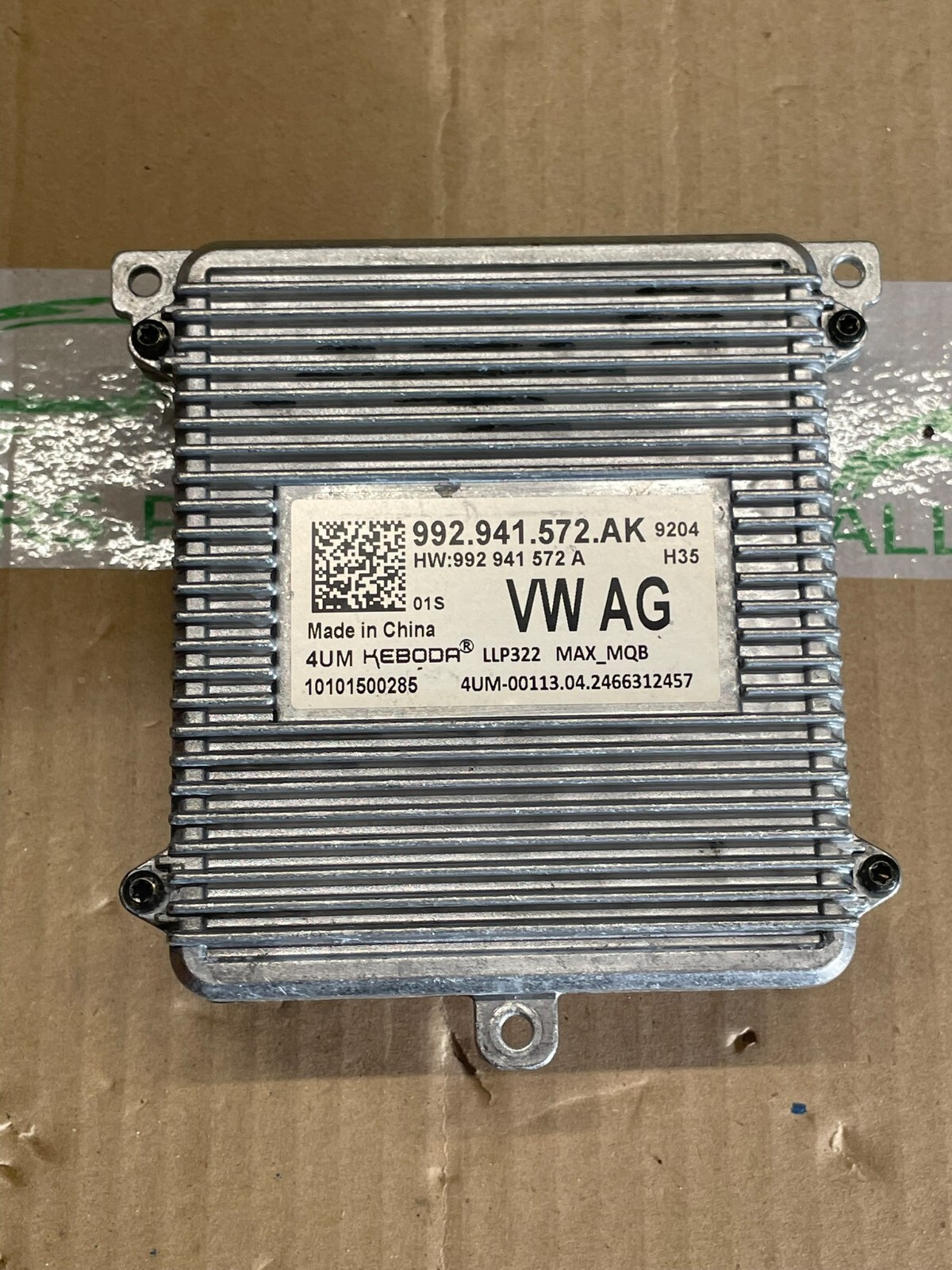 VW GOLF SEAT LEON FORMENTOR SCHEINWERFER STEUERGERÄT LEISTUNGSMODUL 992941572AK - Obrázek 10