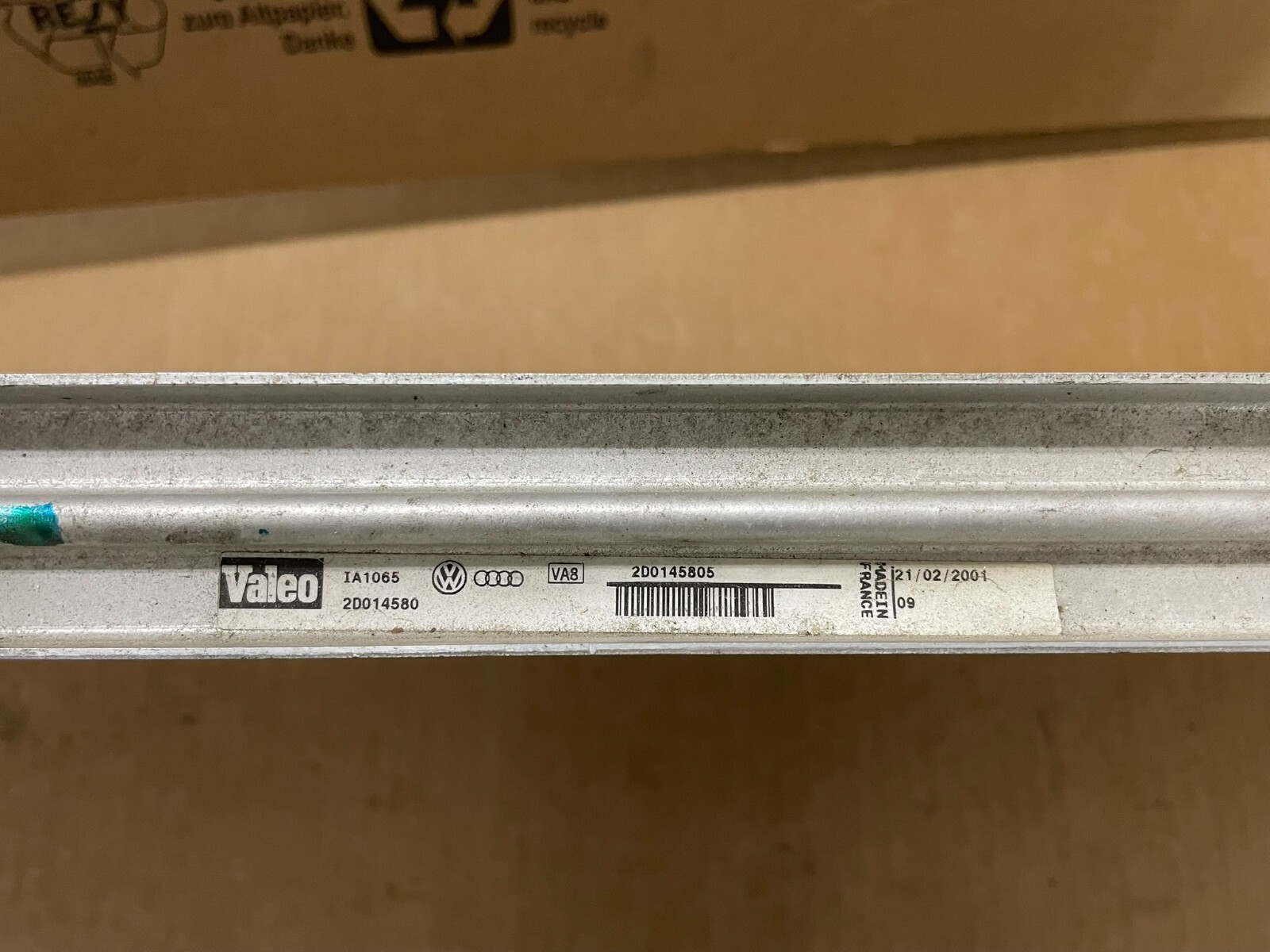 VW LT LADELUFTKÜHLER 2D0145805 DEMONT VOM TEST WAGEN ORIGINAL TEIL - Obrázek 13