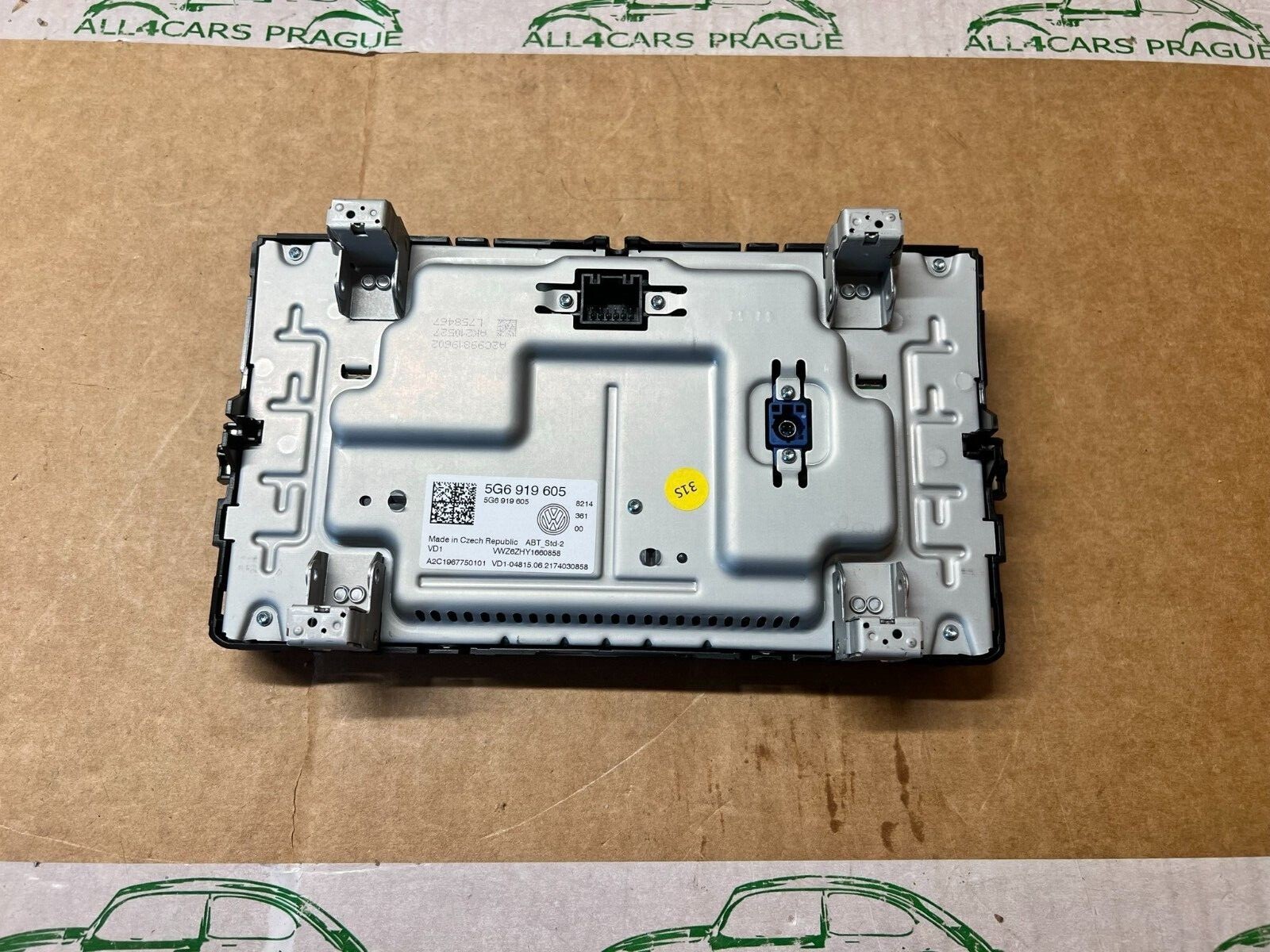 VW PASSAT ARTEON LCD DISPLAY BEDIENEINHEIT MIB2.5 5G6919605 = 5NN919605 NEU ORIG - Obrázek 6