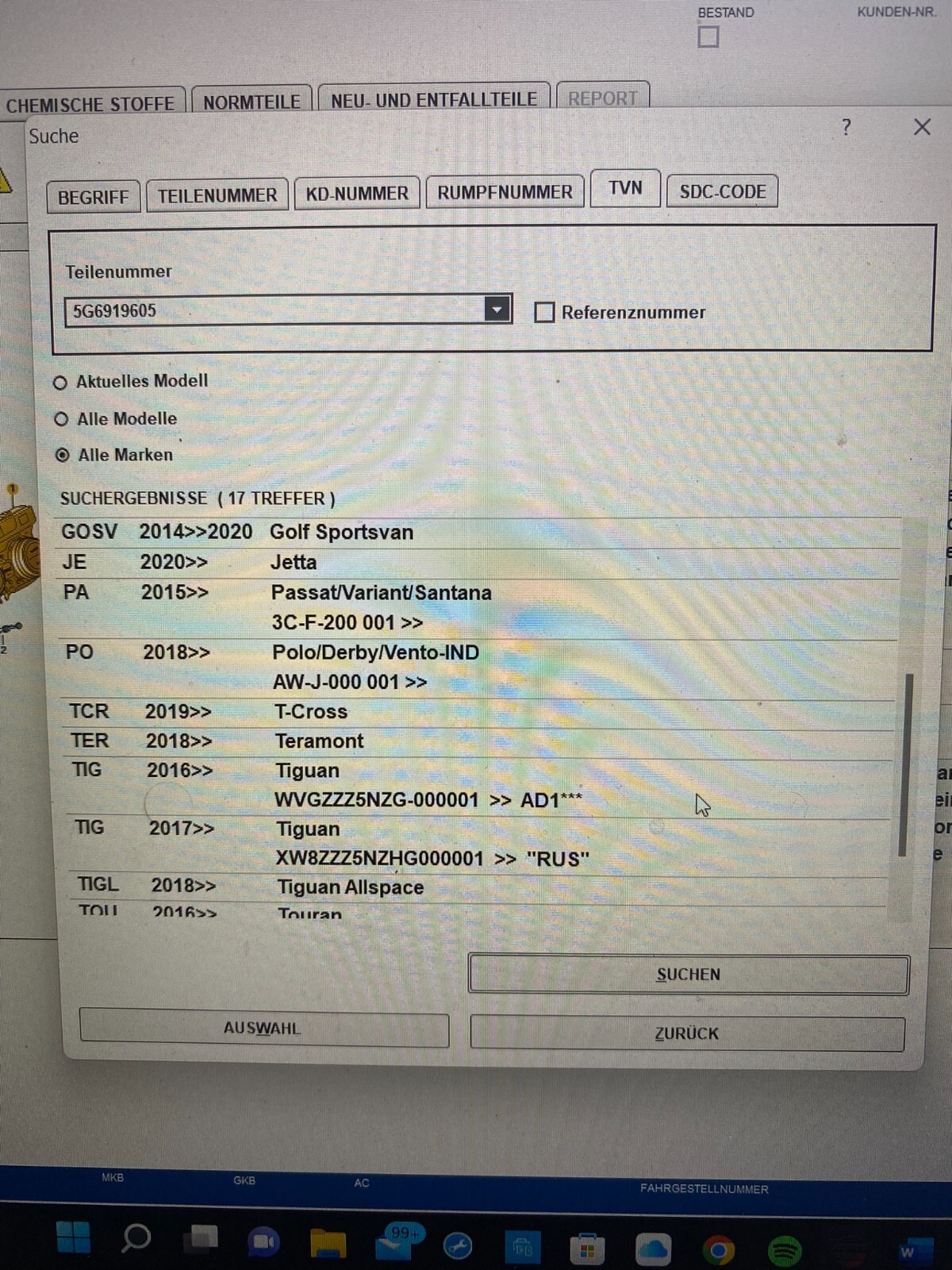 VW PASSAT ARTEON LCD DISPLAY BEDIENEINHEIT MIB2.5 5G6919605 = 5NN919605 NEU ORIG - Obrázek 9