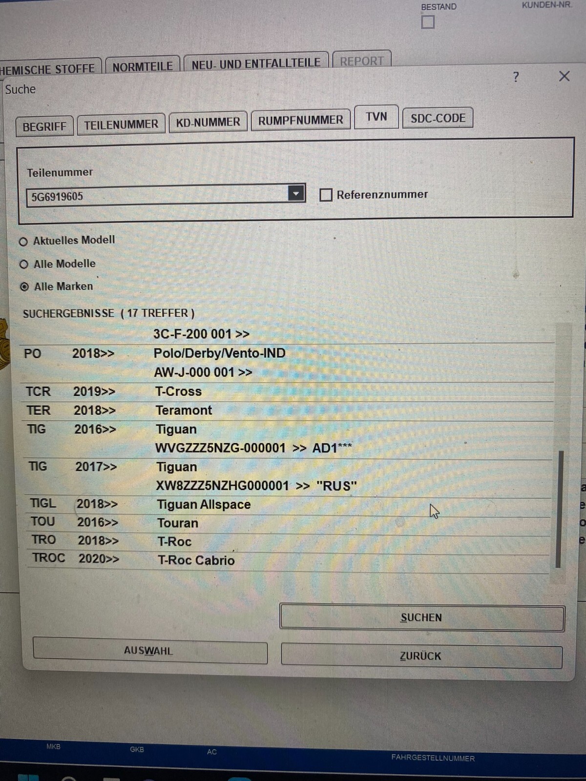 VW PASSAT ARTEON LCD DISPLAY BEDIENEINHEIT MIB2.5 5G6919605 = 5NN919605 NEU ORIG - Obrázek 10