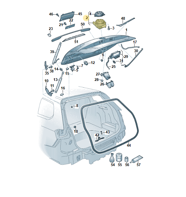 VW PASSAT VW ARTEON BETÄTIGUNG MIT MIKROSCHALTER MIT KAMERA 3G0827469JC ORIG.NEU - Obrázek 5