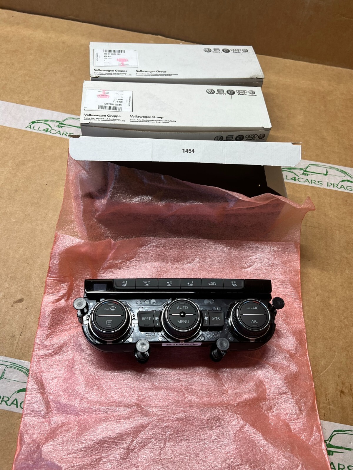 VW PASSAT,ARTEON KLIMABEDIENTEIL SITZ HEIZUNG SITZ BELÜFTUNG 5G0907044FA NEU.ORI - Obrázek 5