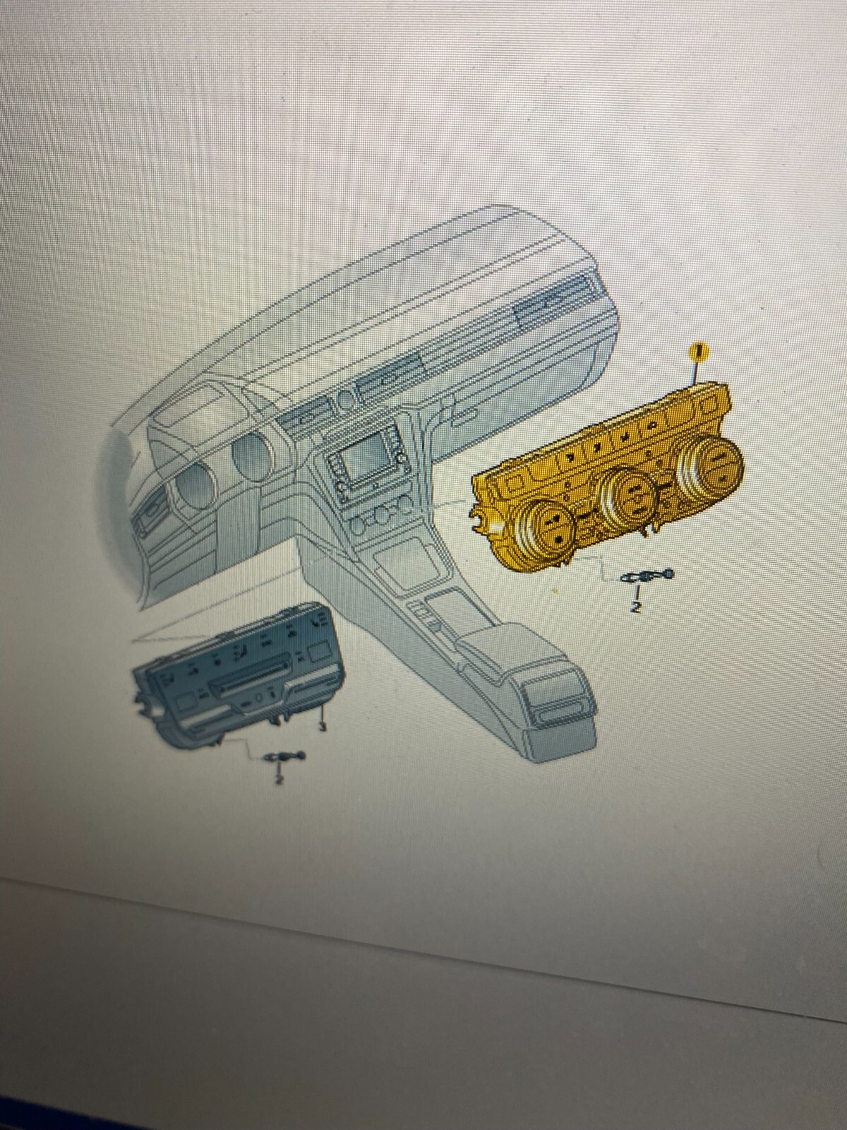 VW PASSAT,ARTEON KLIMABEDIENTEIL SITZ HEIZUNG SITZ BELÜFTUNG 5G0907044FA NEU.ORI - Obrázek 9