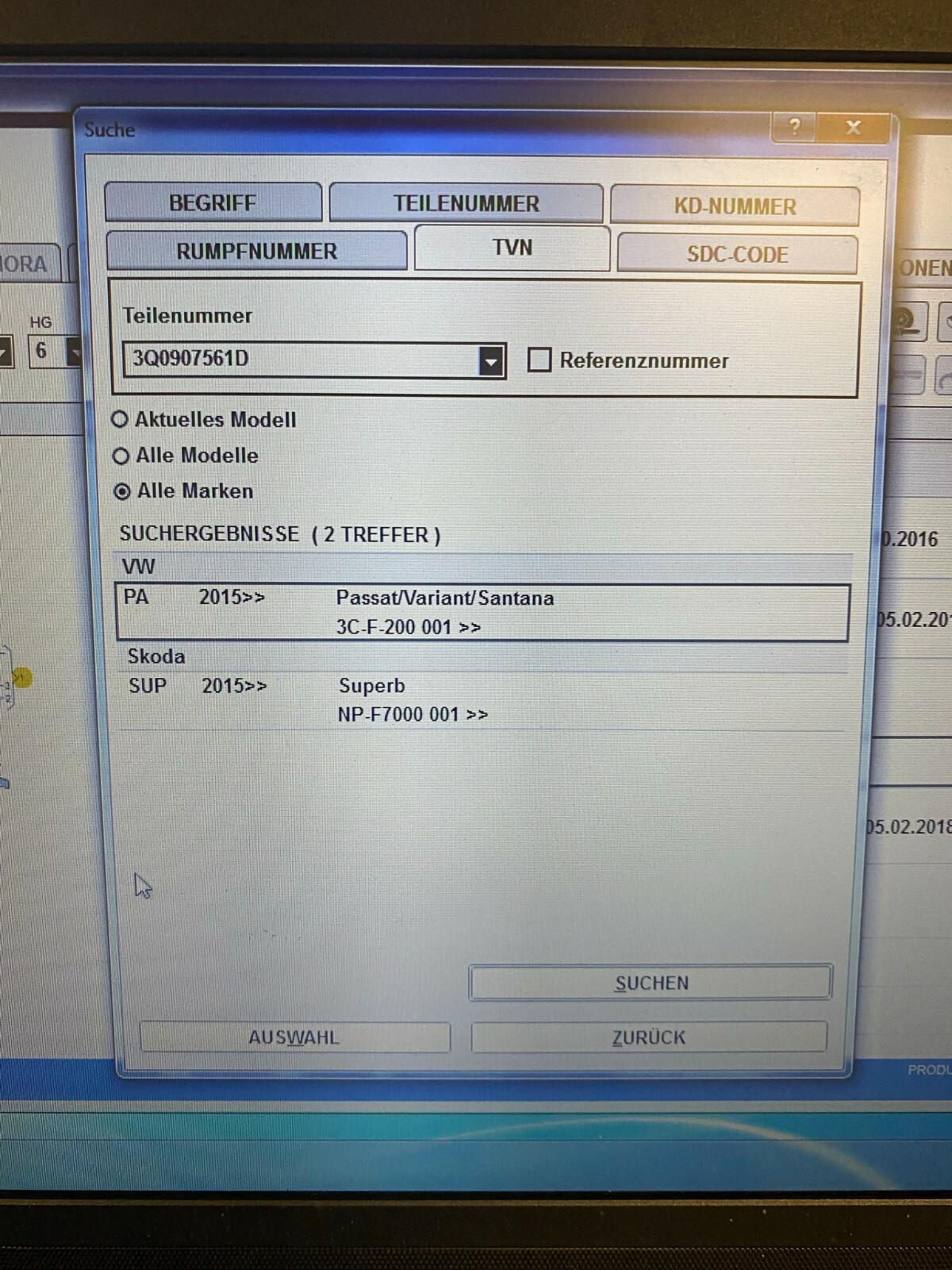 VW Passat / Skoda Superb ACC Radar Abstandsregelung Distronic 3Q0 907 561 D - Obrázek 9