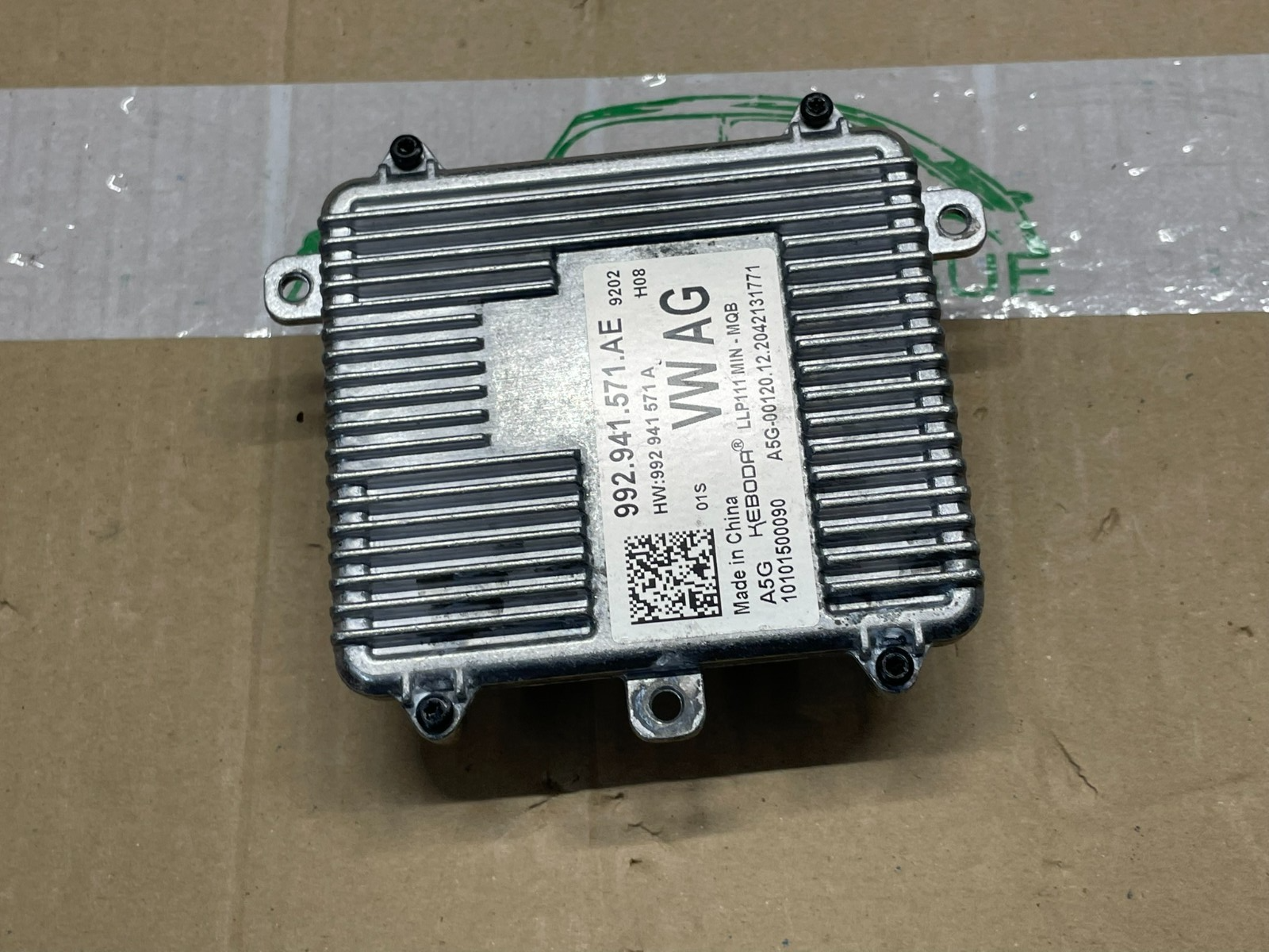 VW SKODA SEAT LED SCHEINWERFER STEUERGERÄT 992941571AE ORIGINAL FAST NEU!! - Obrázek 7