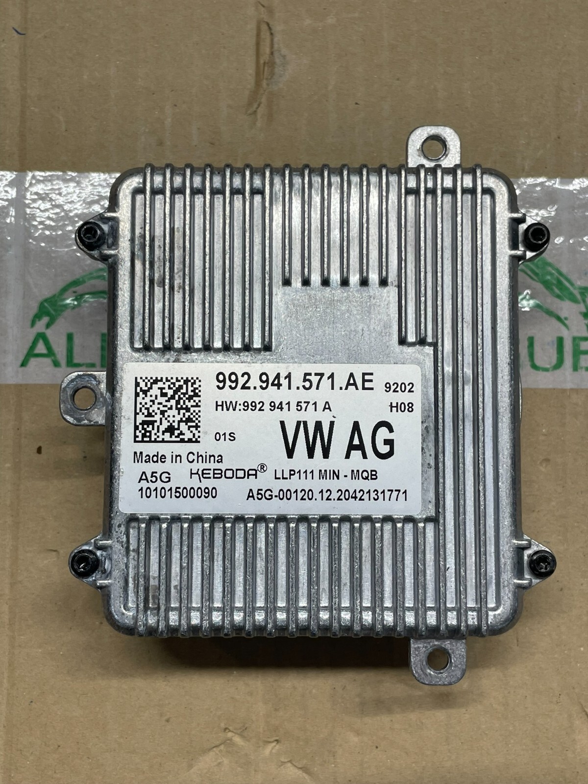 VW SKODA SEAT LED SCHEINWERFER STEUERGERÄT 992941571AE ORIGINAL FAST NEU!!