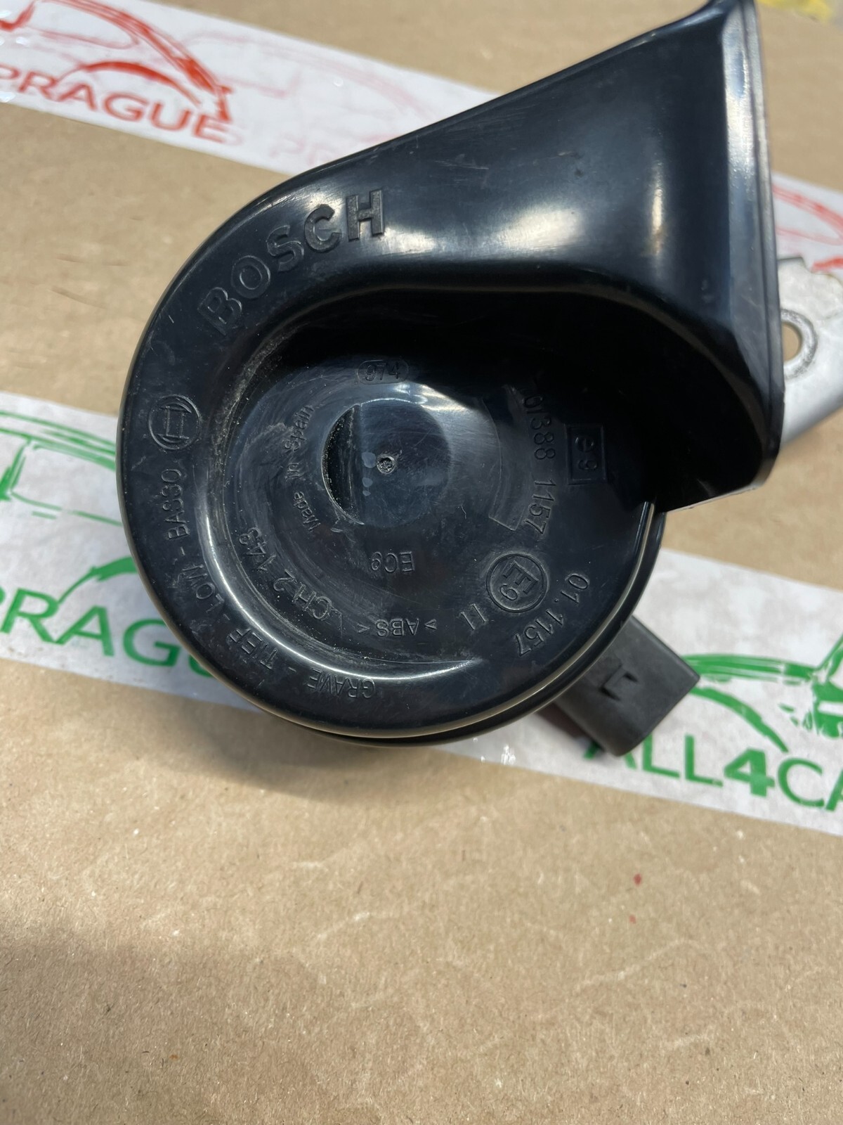 VW SKODA SEAT SIGNALHORN TIEFTON 5C0951221B - Obrázek 11