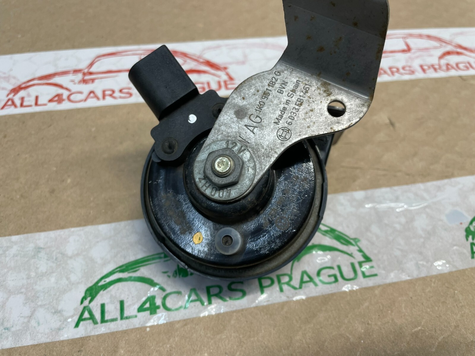 VW SKODA SEAT SIGNALHORN TIEFTON 5C0951221B - Obrázek 15