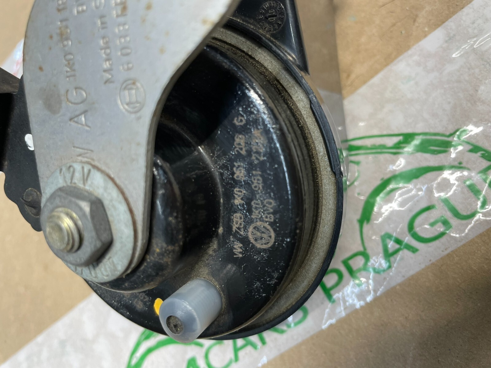 VW SKODA SEAT SIGNALHORN TIEFTON 5C0951221B - Obrázek 16